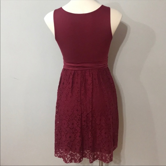 ModCloth • MaiTai Artisan Lace Dress Raspberry Red - Picture 5 of 6